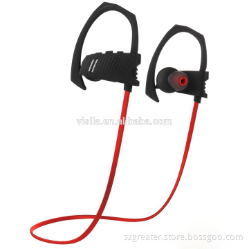 Bluetooth Sport Headphones, Best Wireless Earbuds For Running Noise Cancelling Waterproof Cordless Headset For Gym